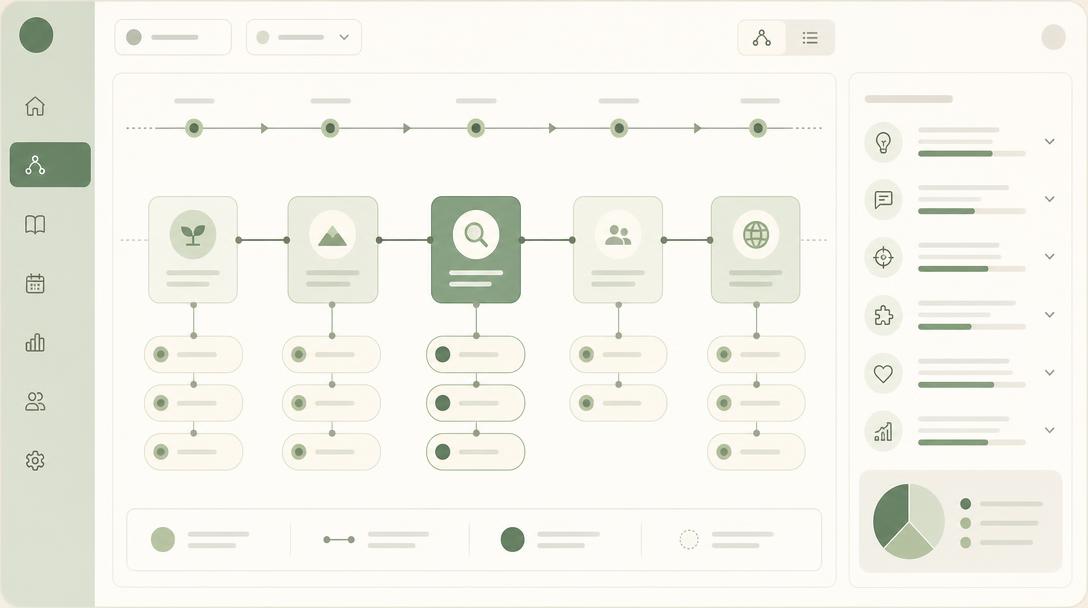 Curriculum planning interface